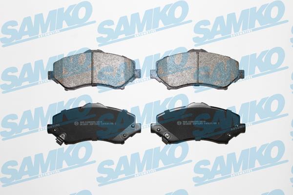 Samko 5SP1549 Brake Pad Set, disc brake 5SP1549