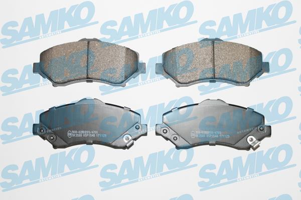 Samko 5SP1548 Brake Pad Set, disc brake 5SP1548
