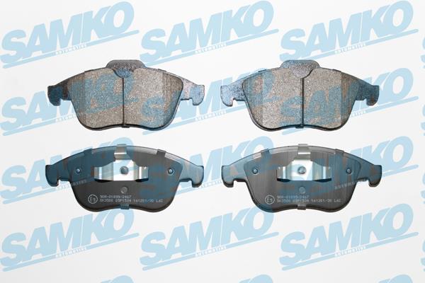 Samko 5SP1534 Brake Pad Set, disc brake 5SP1534