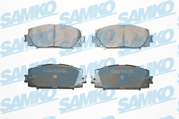 Samko 5SP1529 Brake Pad Set, disc brake 5SP1529