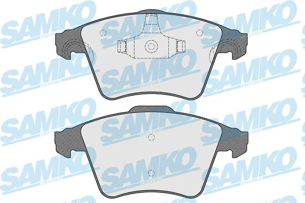Samko 5SP1527 Brake Pad Set, disc brake 5SP1527
