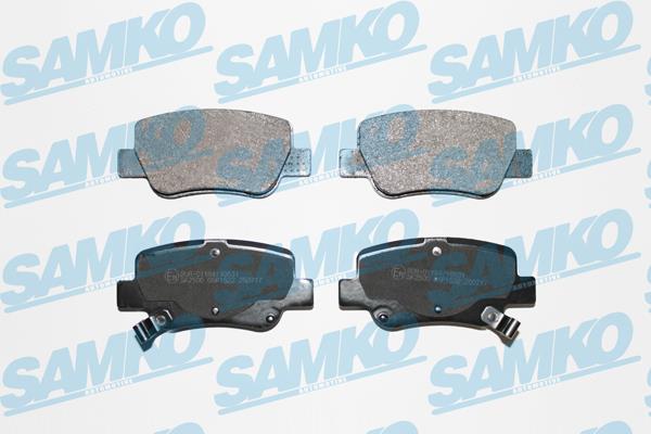 Samko 5SP1522 Brake Pad Set, disc brake 5SP1522