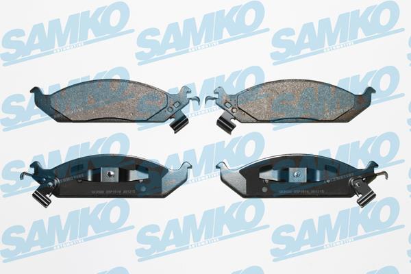 Samko 5SP1519 Brake Pad Set, disc brake 5SP1519