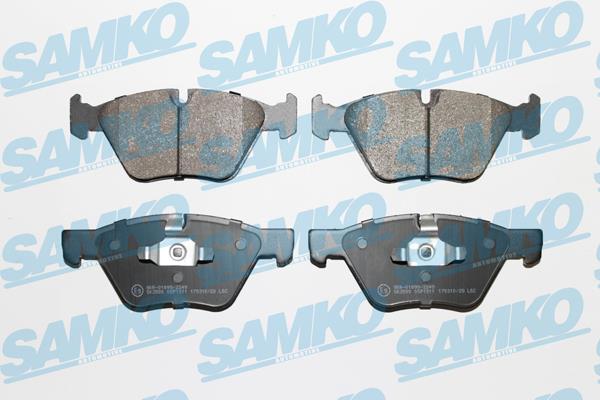 Samko 5SP1511 Brake Pad Set, disc brake 5SP1511