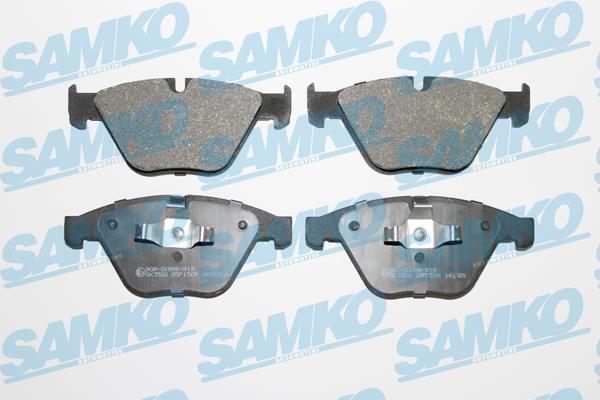 Samko 5SP1509 Brake Pad Set, disc brake 5SP1509