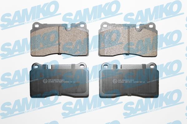 Samko 5SP1505 Brake Pad Set, disc brake 5SP1505