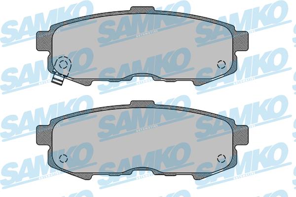 Samko 5SP1503 Brake Pad Set, disc brake 5SP1503