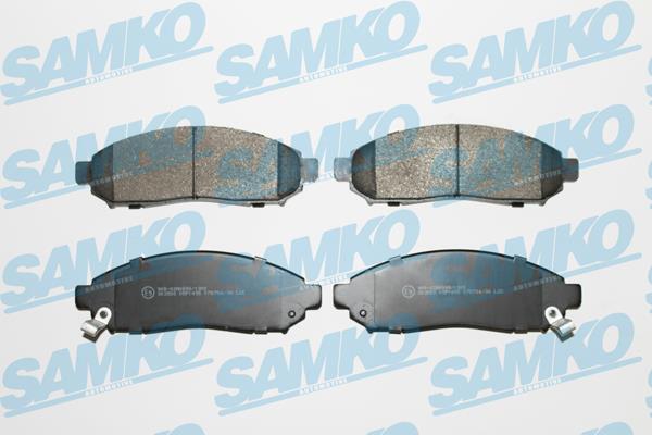 Samko 5SP1495 Brake Pad Set, disc brake 5SP1495