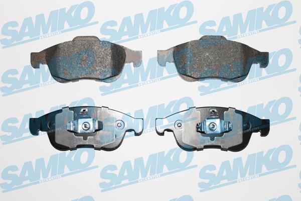 Samko 5SP1493 Brake Pad Set, disc brake 5SP1493