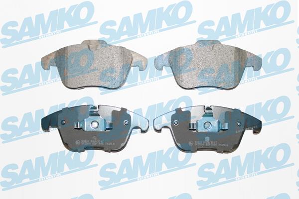 Samko 5SP1486 Brake Pad Set, disc brake 5SP1486