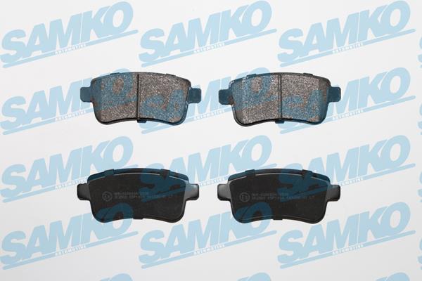 Samko 5SP1484 Brake Pad Set, disc brake 5SP1484