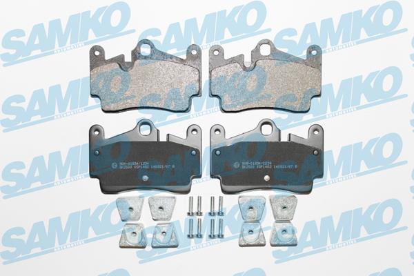 Samko 5SP1482 Brake Pad Set, disc brake 5SP1482
