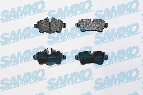 Samko 5SP1481 Brake Pad Set, disc brake 5SP1481