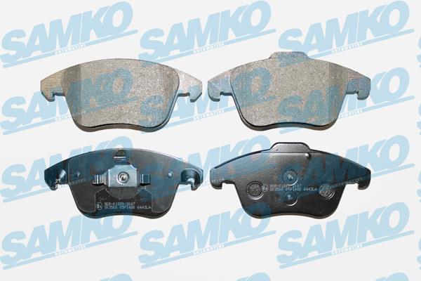 Samko 5SP1480 Brake Pad Set, disc brake 5SP1480