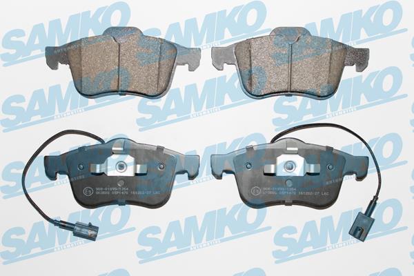 Samko 5SP1470 Brake Pad Set, disc brake 5SP1470