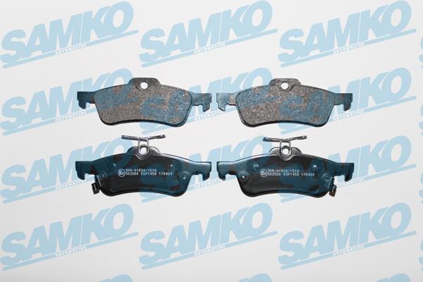 Samko 5SP1458 Brake Pad Set, disc brake 5SP1458