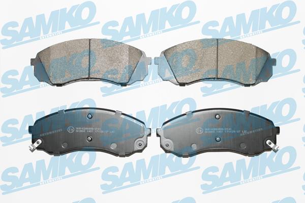 Samko 5SP1451 Brake Pad Set, disc brake 5SP1451