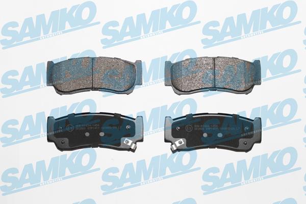 Samko 5SP1417 Brake Pad Set, disc brake 5SP1417