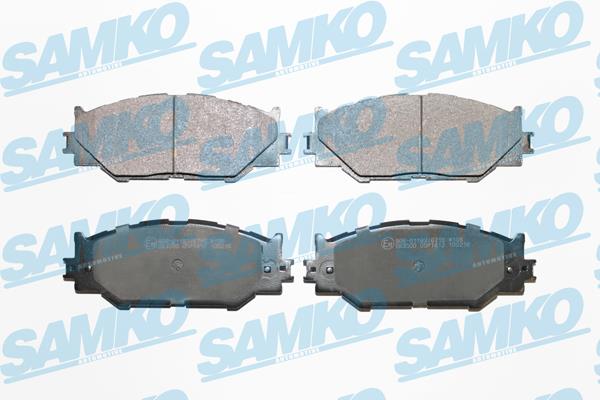 Samko 5SP1412 Brake Pad Set, disc brake 5SP1412