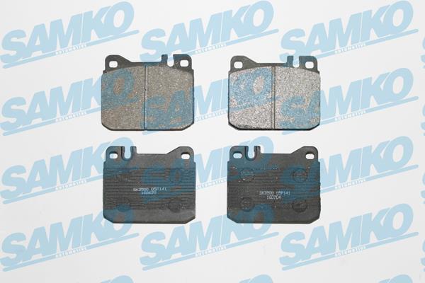 Samko 5SP141 Brake Pad Set, disc brake 5SP141