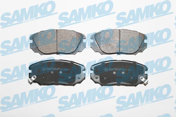 Samko 5SP1409 Brake Pad Set, disc brake 5SP1409