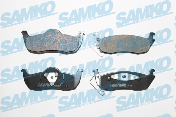 Samko 5SP1405 Brake Pad Set, disc brake 5SP1405
