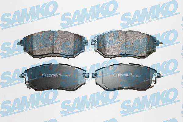 Samko 5SP1402 Brake Pad Set, disc brake 5SP1402