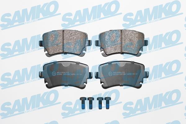 Samko 5SP1398 Brake Pad Set, disc brake 5SP1398