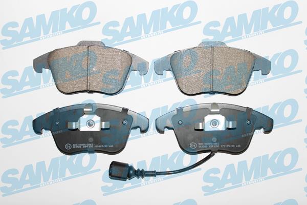 Samko 5SP1392 Brake Pad Set, disc brake 5SP1392