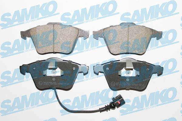 Samko 5SP1384 Brake Pad Set, disc brake 5SP1384