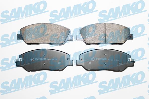Samko 5SP1382 Brake Pad Set, disc brake 5SP1382