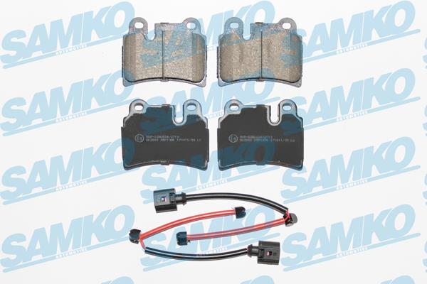 Samko 5SP1380 Brake Pad Set, disc brake 5SP1380
