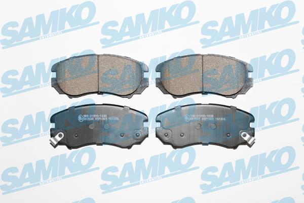 Samko 5SP1369 Brake Pad Set, disc brake 5SP1369
