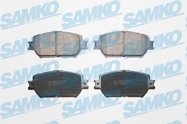 Samko 5SP1361 Brake Pad Set, disc brake 5SP1361