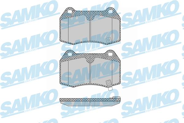 Samko 5SP1358 Brake Pad Set, disc brake 5SP1358