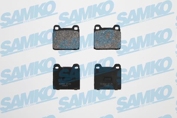 Samko 5SP135 Brake Pad Set, disc brake 5SP135