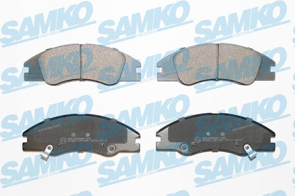 Samko 5SP1349 Brake Pad Set, disc brake 5SP1349