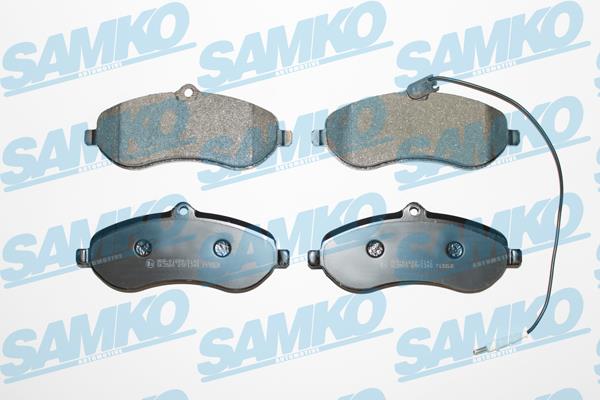 Samko 5SP1348 Brake Pad Set, disc brake 5SP1348