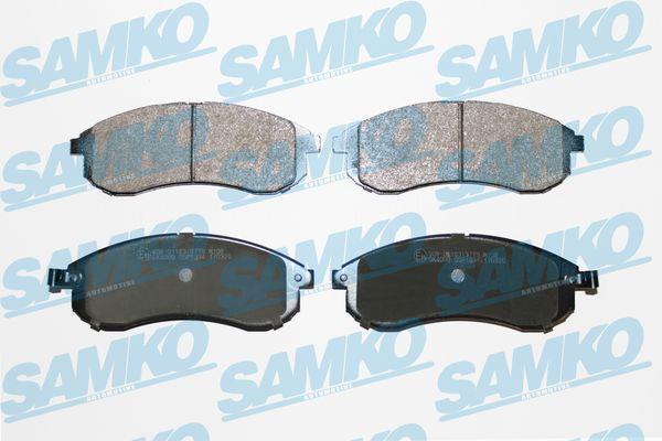 Samko 5SP1334 Brake Pad Set, disc brake 5SP1334