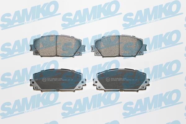 Samko 5SP1333 Brake Pad Set, disc brake 5SP1333