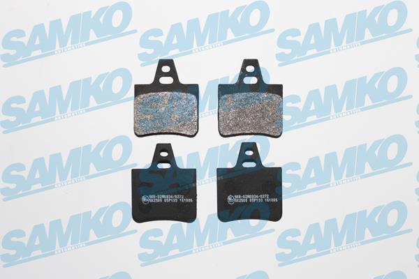 Samko 5SP133 Brake Pad Set, disc brake 5SP133