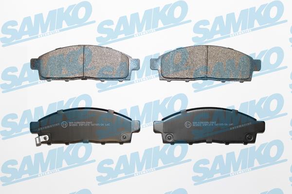 Samko 5SP1319 Brake Pad Set, disc brake 5SP1319