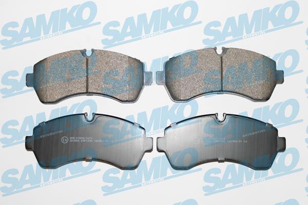 Samko 5SP1295 Brake Pad Set, disc brake 5SP1295