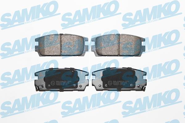 Samko 5SP1290 Brake Pad Set, disc brake 5SP1290