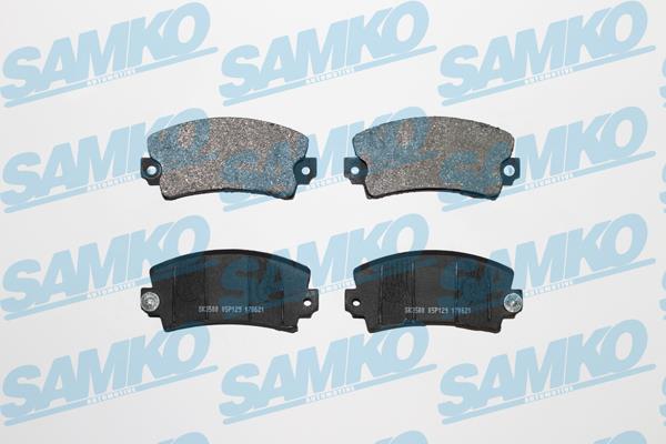 Samko 5SP129 Brake Pad Set, disc brake 5SP129