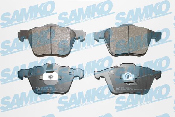 Samko 5SP1286 Brake Pad Set, disc brake 5SP1286