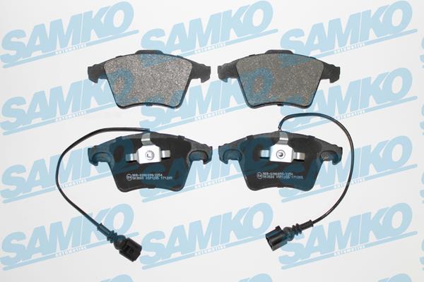Samko 5SP1285 Brake Pad Set, disc brake 5SP1285