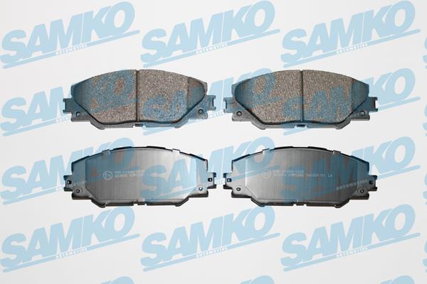 Samko 5SP1282 Brake Pad Set, disc brake 5SP1282