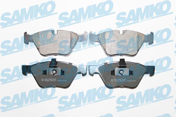 Samko 5SP1271 Brake Pad Set, disc brake 5SP1271