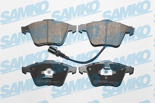 Samko 5SP1270 Brake Pad Set, disc brake 5SP1270